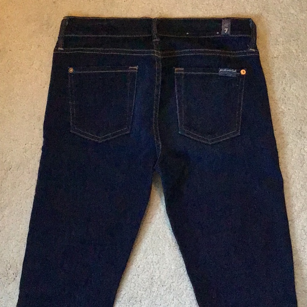 7 For All Mankind Straight Size 26 Skinny Jeans